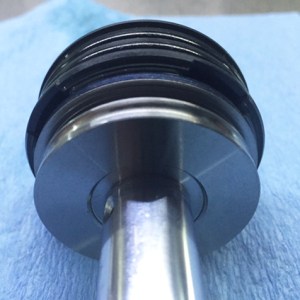 Alternative view of Shock spacer WP KTM/Husky link -1mm